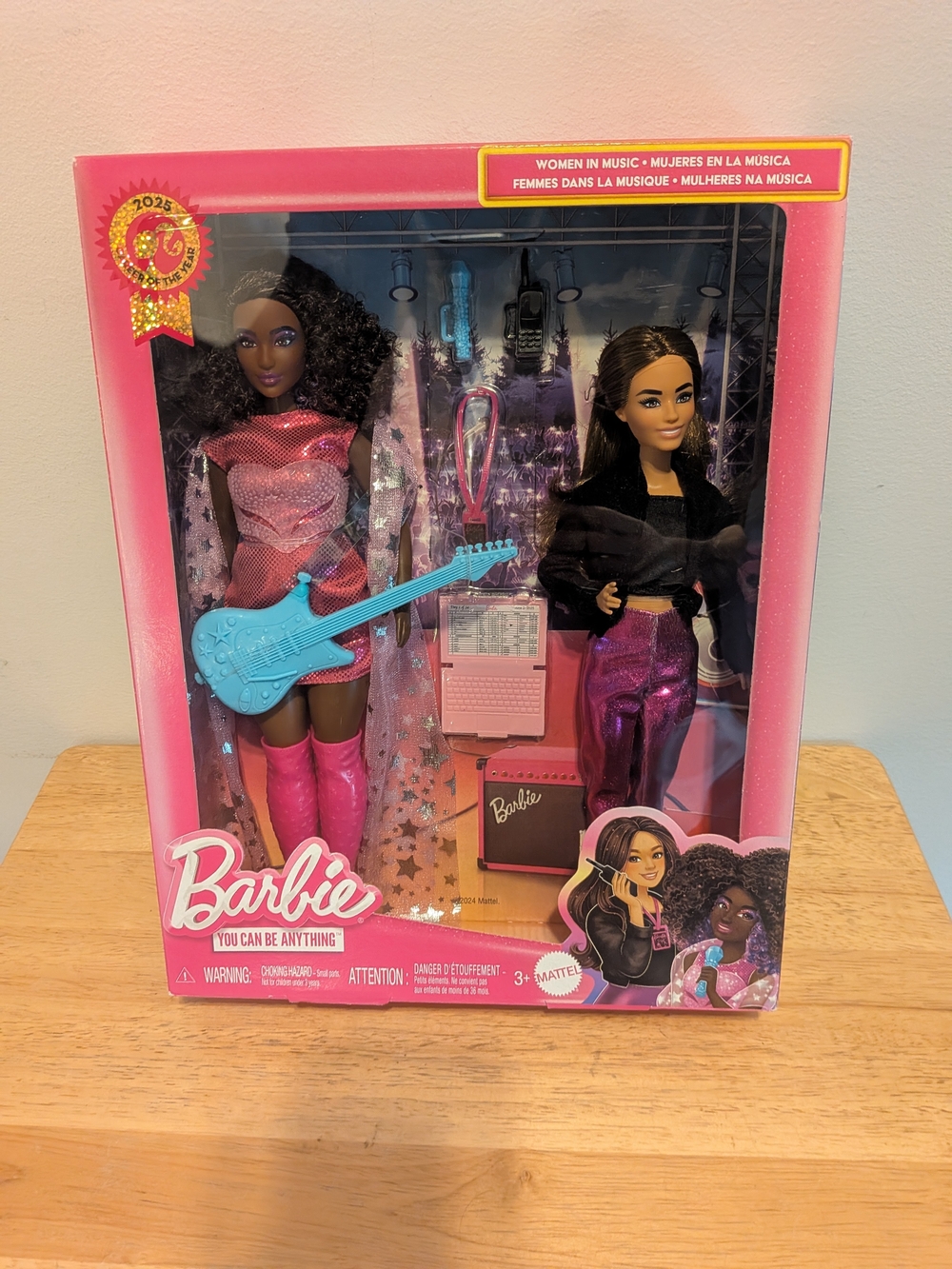 Barbie Women in Music Dolls - Pink, Black & Blue